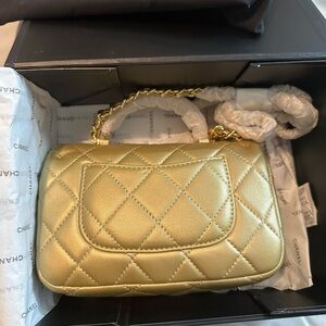 Timeless lamb skin mini CHANEL crossbody bag